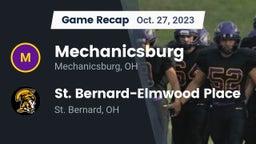 Recap: Mechanicsburg  vs. St. Bernard-Elmwood Place  2023