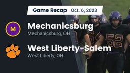 Recap: Mechanicsburg  vs. West Liberty-Salem  2023