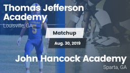 Matchup: Thomas Jefferson Aca vs. John Hancock Academy  2019