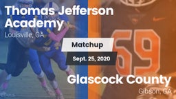 Matchup: Thomas Jefferson Aca vs. Glascock County  2020