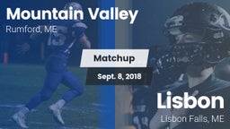 Matchup: Mountain Valley vs. Lisbon  2018