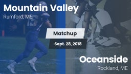 Matchup: Mountain Valley vs. Oceanside   2018