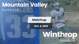Matchup: Mountain Valley vs. Winthrop  2019