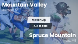 Matchup: Mountain Valley vs. Spruce Mountain  2019
