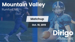 Matchup: Mountain Valley vs. Dirigo  2019