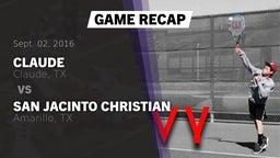 Recap: Claude  vs. San Jacinto Christian  2016