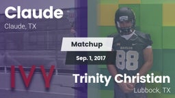 Matchup: Claude vs. Trinity Christian  2017