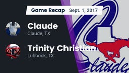 Recap: Claude  vs. Trinity Christian  2017