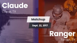 Matchup: Claude vs. Ranger  2017