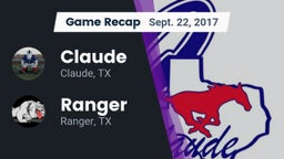 Recap: Claude  vs. Ranger  2017
