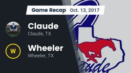 Recap: Claude  vs. Wheeler  2017