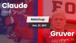 Matchup: Claude vs. Gruver  2017
