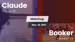 Matchup: Claude vs. Booker  2017