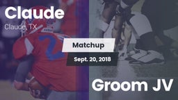 Matchup: Claude vs. Groom JV 2018