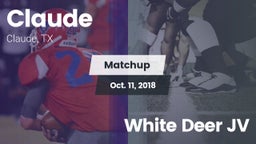Matchup: Claude vs. White Deer JV 2018