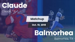 Matchup: Claude vs. Balmorhea  2018
