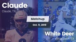 Matchup: Claude vs. White Deer  2019