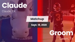 Matchup: Claude vs. Groom  2020