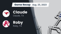 Recap: Claude  vs. Roby  2023
