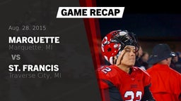 Recap: Marquette  vs. St. Francis  2015