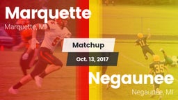 Matchup: Marquette vs. Negaunee  2017