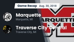 Recap: Marquette  vs. Traverse City Central  2018