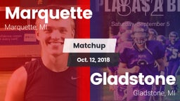 Matchup: Marquette vs. Gladstone  2018