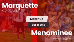 Matchup: Marquette vs. Menominee  2019