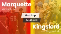 Matchup: Marquette vs. Kingsford  2019