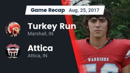 Recap: Turkey Run  vs. Attica  2017