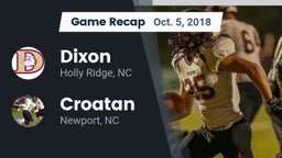 Recap: Dixon  vs. Croatan  2018