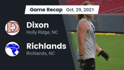 Recap: Dixon  vs. Richlands  2021