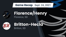 Recap: Florence/Henry  vs. Britton-Hecla  2021