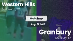 Matchup: Western Hills High vs. Granbury  2017