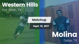 Matchup: Western Hills High vs. Molina  2017
