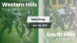 Matchup: Western Hills High vs. South Hills  2017