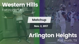 Matchup: Western Hills High vs. Arlington Heights  2017