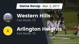 Recap: Western Hills  vs. Arlington Heights  2017
