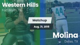 Matchup: Western Hills High vs. Molina  2018