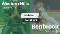 Matchup: Western Hills High vs. Benbrook  2018