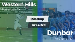 Matchup: Western Hills High vs. Dunbar  2018