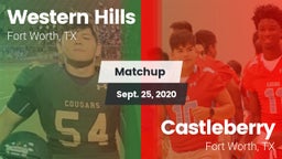 Matchup: Western Hills High vs. Castleberry  2020