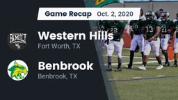 Recap: Western Hills  vs. Benbrook  2020