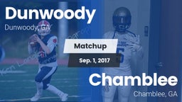 Matchup: Dunwoody vs. Chamblee  2017