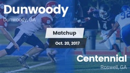 Matchup: Dunwoody vs. Centennial  2017