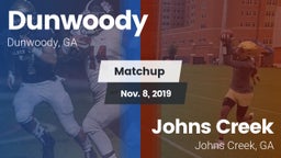 Matchup: Dunwoody vs. Johns Creek  2019