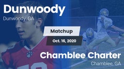Matchup: Dunwoody vs. Chamblee Charter  2020