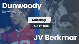 Matchup: Dunwoody vs. JV Berkmar 2020