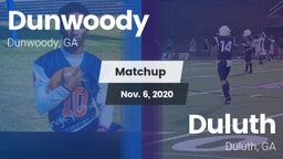 Matchup: Dunwoody vs. Duluth  2020