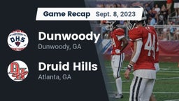 Recap: Dunwoody  vs. Druid Hills  2023